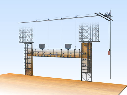 舞臺假臺口安裝調(diào)試方案說明